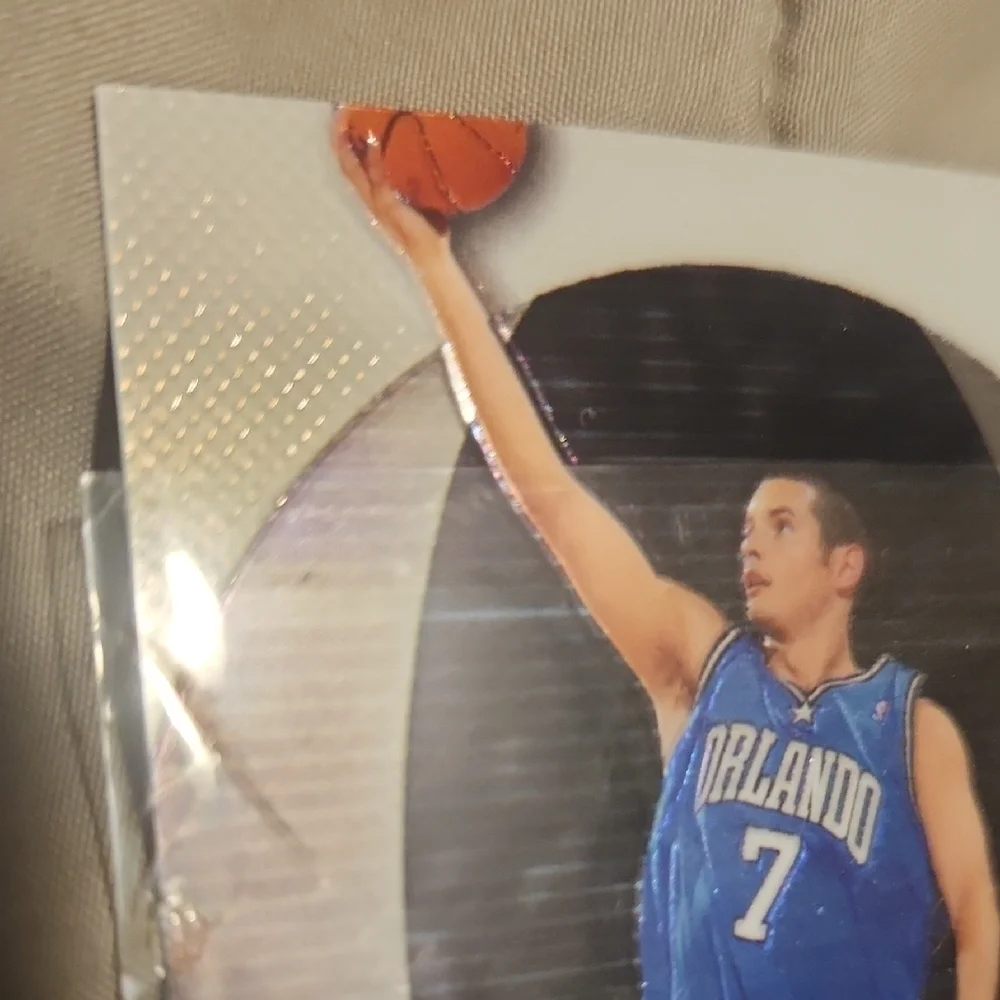 2007 Topps Finest J.J. Redick Rookie Basketball Card